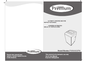 Manual Premium PWMA902PM Washing Machine