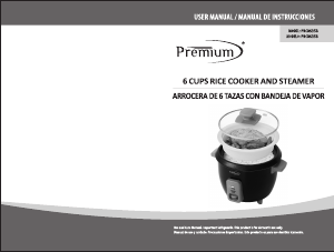 Manual Premium PRC0635B Rice Cooker