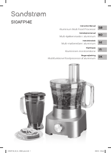 Manual Sandstrøm S10AFP14E Food Processor