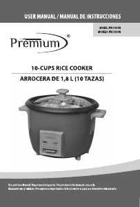 Manual Premium PRC1838R Rice Cooker