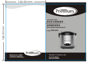 Manual Premium PRC1846 Rice Cooker