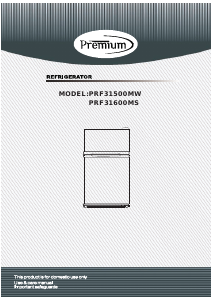 Handleiding Premium PRF31500MW Koel-vries combinatie