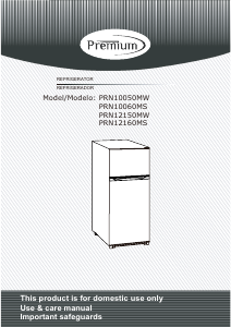 Manual Premium PRN10050MW Fridge-Freezer