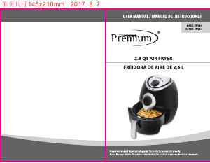 Manual de uso Premium PAF280 Freidora