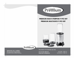 Manual Premium PB312 Blender