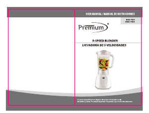 Manual de uso Premium PB359 Batidora