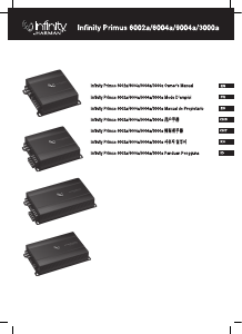 Manual de uso Infinity Primus 3000a Amplificador para coche