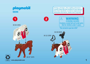 Handleiding Playmobil set 6696 Super 4 Rypan – Wachter van de Zwarte Baron