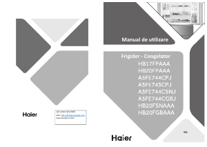 Manual Haier HB17FPAAA Combina frigorifica