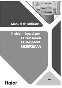 Manual Haier HB26FSNAAA Combina frigorifica