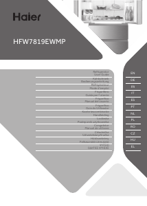 Handleiding Haier HFW7819EWMP Koel-vries combinatie