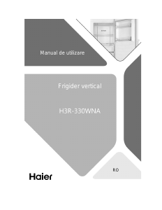 Manual Haier H3R-330WNA Frigider