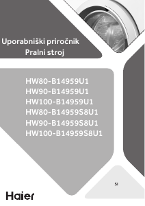 Priročnik Haier HW100-B14959U1 Pralni stroj