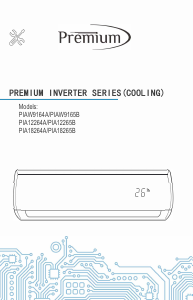 Handleiding Premium PIA12264A/65B Airconditioner