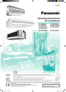Bruksanvisning Panasonic CS-E9DKDW Klimaanlegg