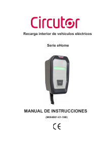 Manual de uso Circutor M094B01-01-19B Estación de carga
