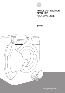 Mode d’emploi Gorenje WEI96BDS Lave-linge