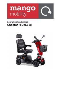 Handleiding Mango Mobility Cheetah 4 DeLuxe Scootmobiel