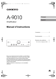 Manual de uso Onkyo A-9010 Amplificador