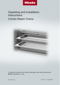 Manual Miele DGC 7845 AM Oven