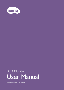 Manual BenQ BL2780T LCD Monitor