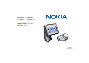 Priročnik Nokia 610 Avtomobilski komplet