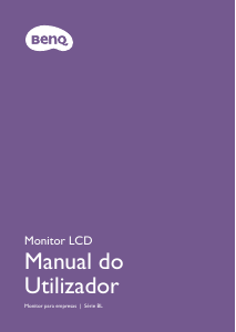 Manual BenQ BL2780T Monitor LCD