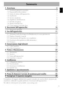 Manuale Smeg FAB38RWH5 Frigorifero-congelatore