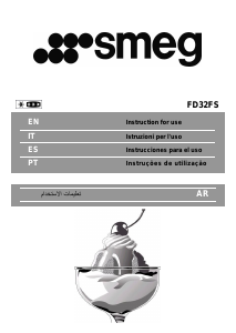 Manual de uso Smeg FD32FS Frigorífico combinado