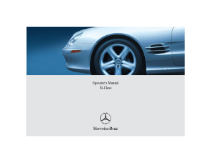 Handleiding Mercedes-Benz SL 55 AMG (2005)