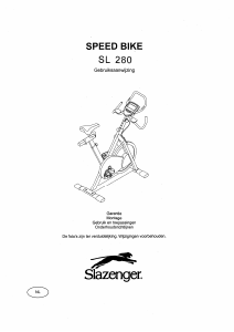 Handleiding Slazenger SL 280 Hometrainer