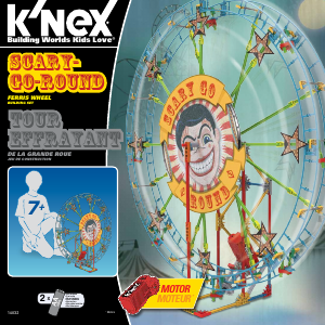 Handleiding K'nex set 14032 Thrill Rides Scary-go-round ferris wheel