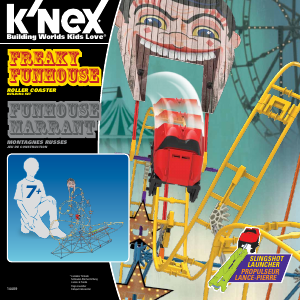 Manual K'nex set 14409 Thrill Rides Freaky funhouse