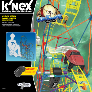 Handleiding K'nex set 15406 Thrill Rides Clock work