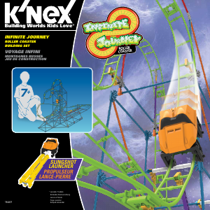 Handleiding K'nex set 15407 Thrill Rides Infinite journey