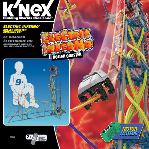 Manual K'nex set 17040 Thrill Rides Electric inferno