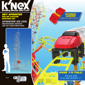 Mode d’emploi K'nex set 52478 Thrill Rides Sky sprinter