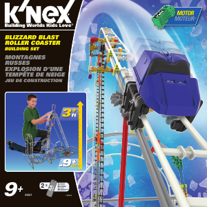 Manual K'nex set 54401 Thrill Rides Blizzard blast