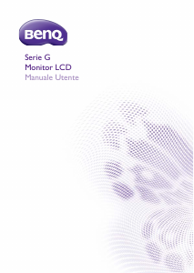 Manuale BenQ GL2251M Monitor LCD