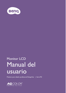 Manual de uso BenQ PD2700U Monitor de LCD