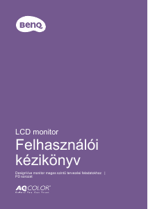 Használati útmutató BenQ PD2700U LCD-monitor