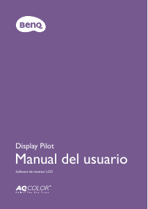 Manual de uso BenQ PD2725U Monitor de LCD