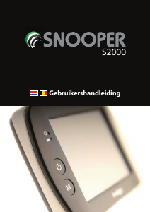 Handleiding Snooper Truckmate S2000 Navigatiesysteem