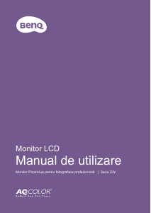 Manual BenQ SW271C Monitor LCD