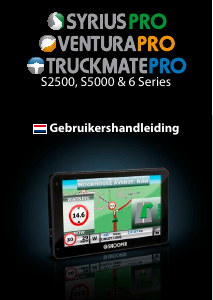 Handleiding Snooper Truckmate S2500 Navigatiesysteem