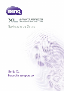 Priročnik BenQ XL2420TX LCD-zaslon