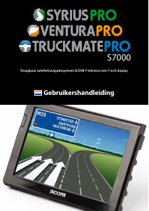 Handleiding Snooper Truckmate S7000 Navigatiesysteem