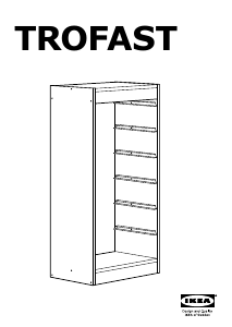 Használati útmutató IKEA TROFAST (46x30x94) Szekrény