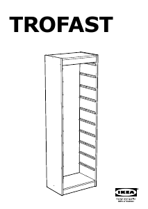 Manual IKEA TROFAST (46x30x145) Closet