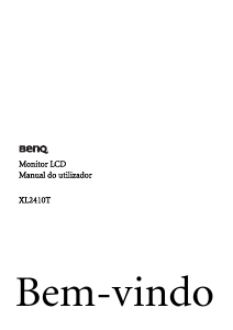 Manual BenQ XL2410T Monitor LED